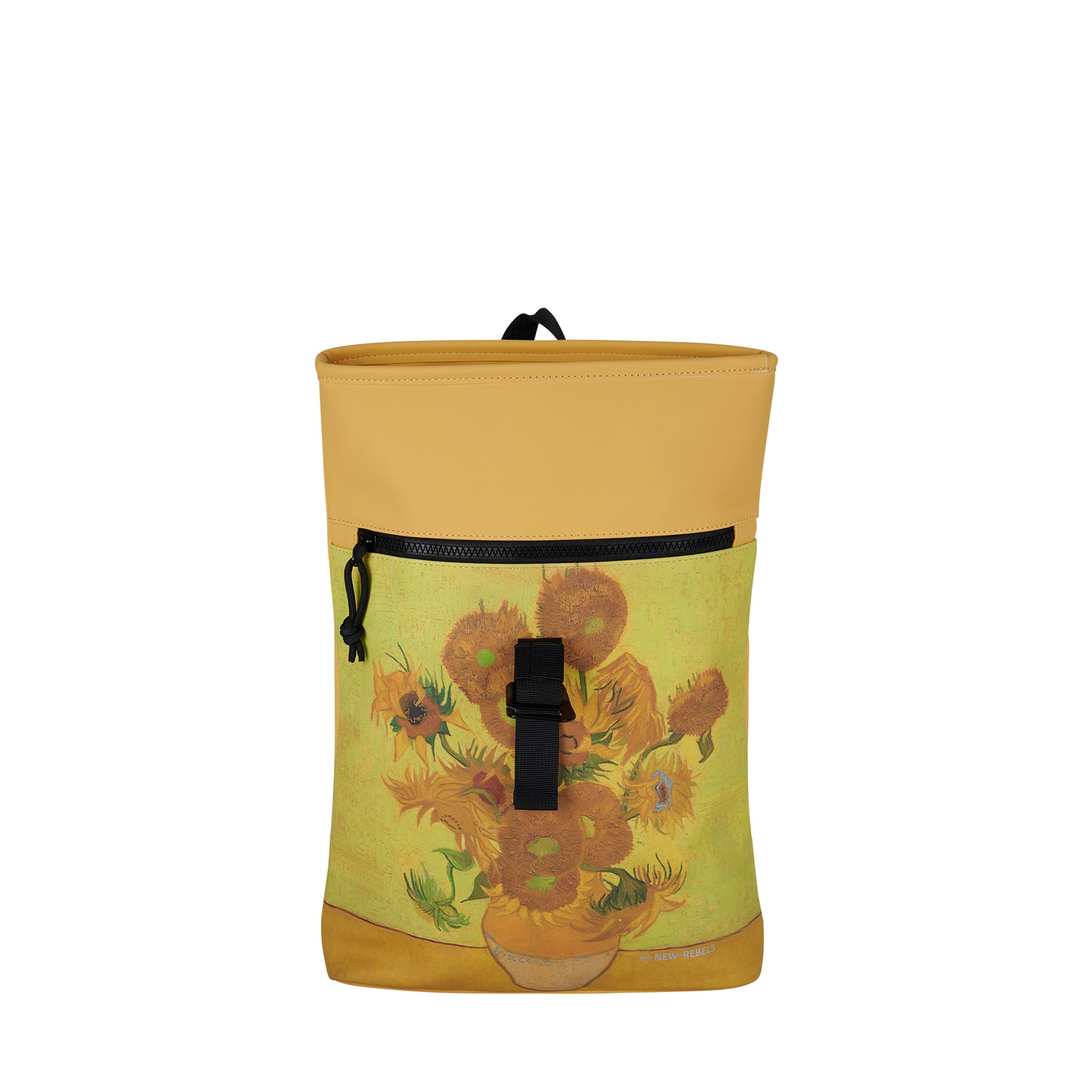 Mart Art LA Zonnebloem Rolltop Mini Rugzak