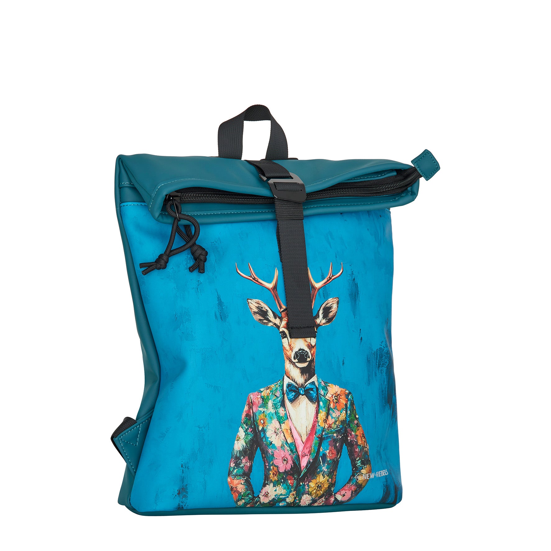 Mart Art LA Dressed Deer Rolltop Mini Rugzak