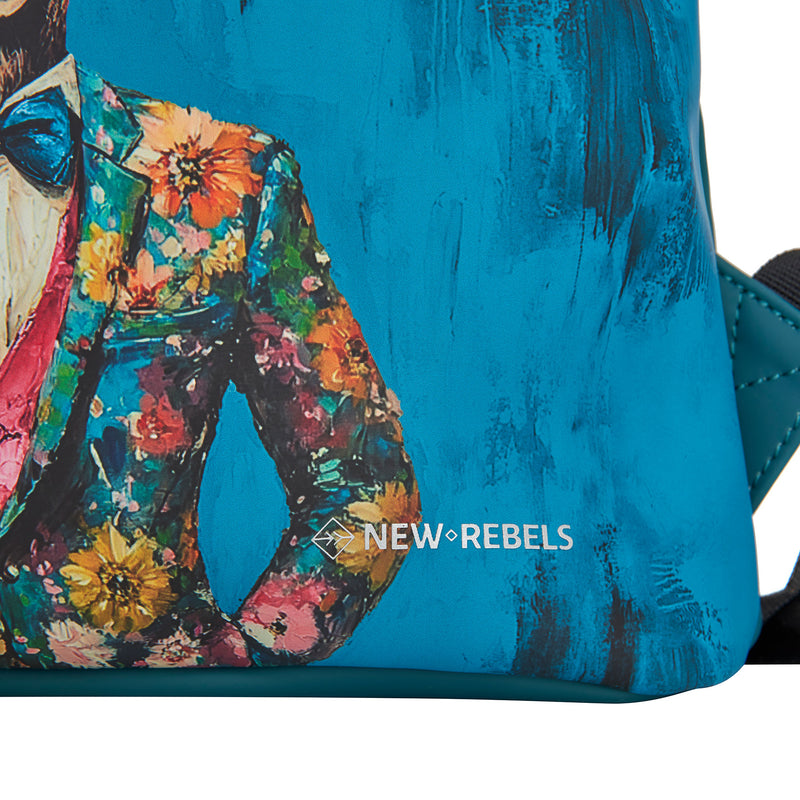 Mart Art LA Dressed Deer Rolltop Mini Rugzak