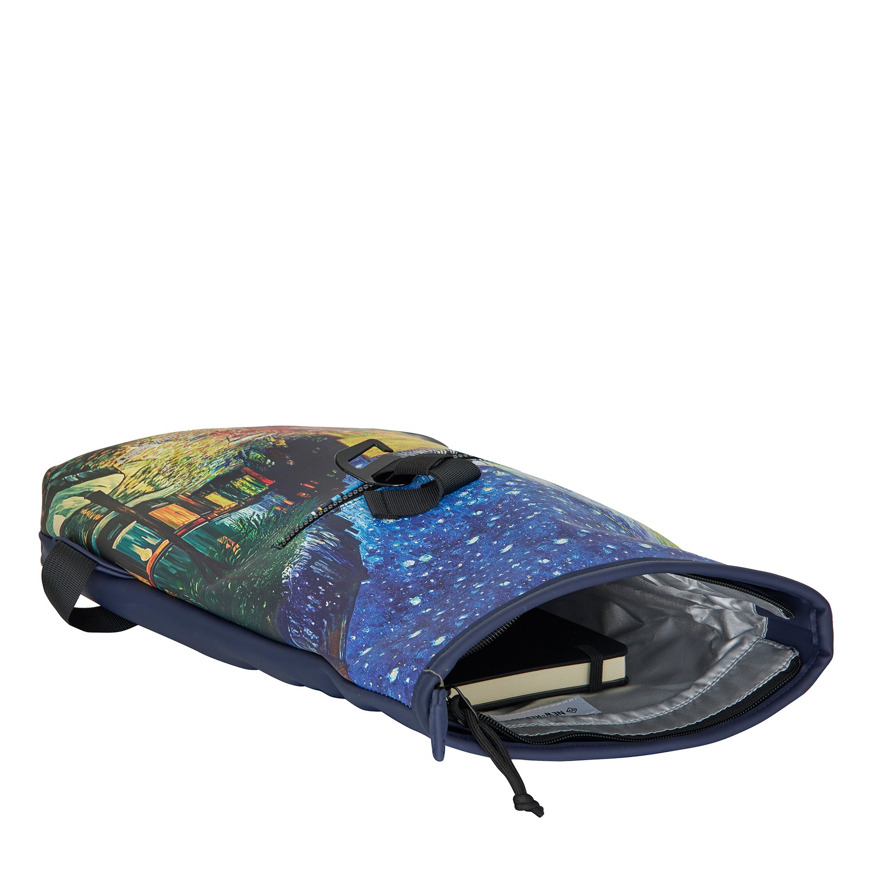 Mart Art LA Café bij Nacht Rolltop Mini Rugzak