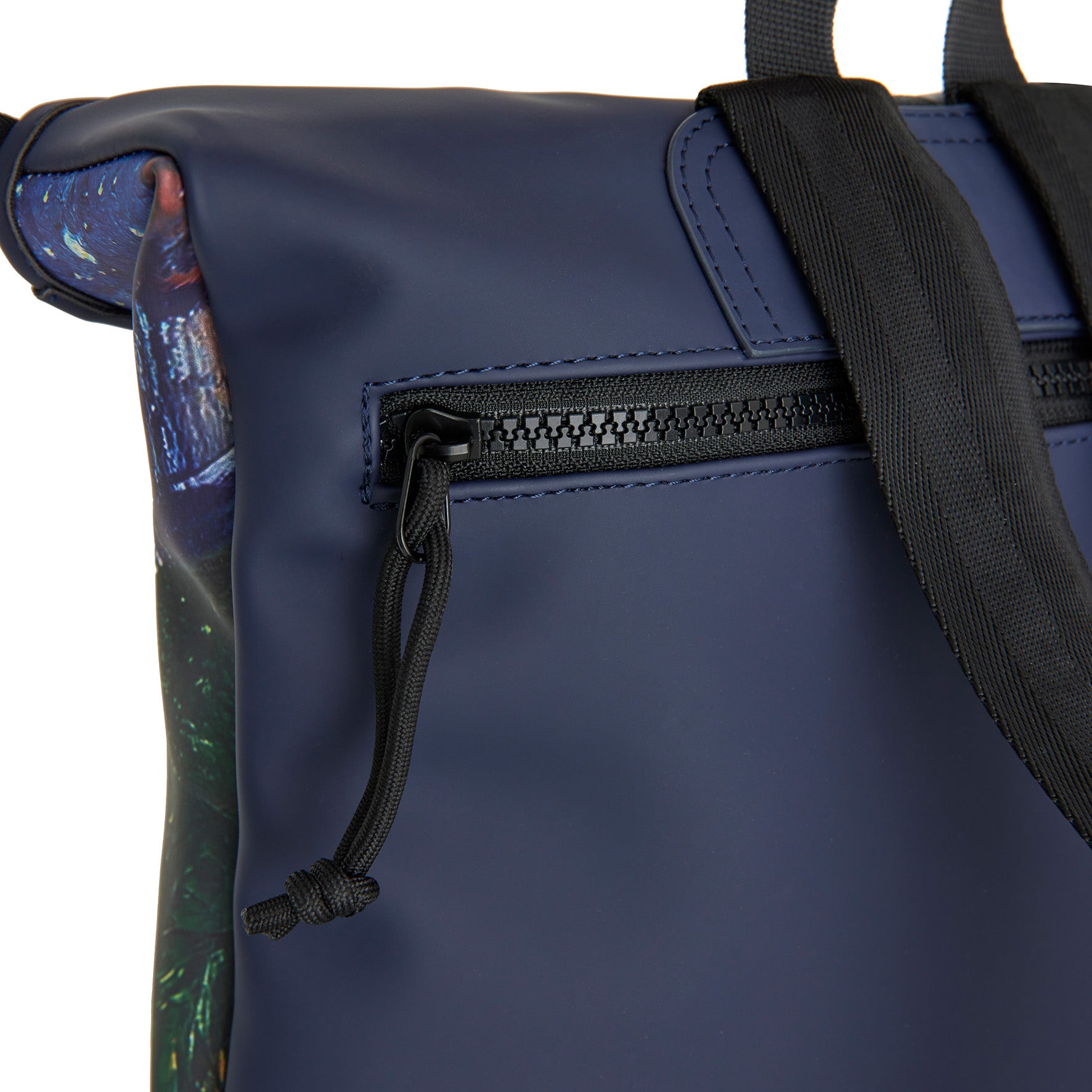 Mart Art LA Café bij Nacht Rolltop Mini Rugzak