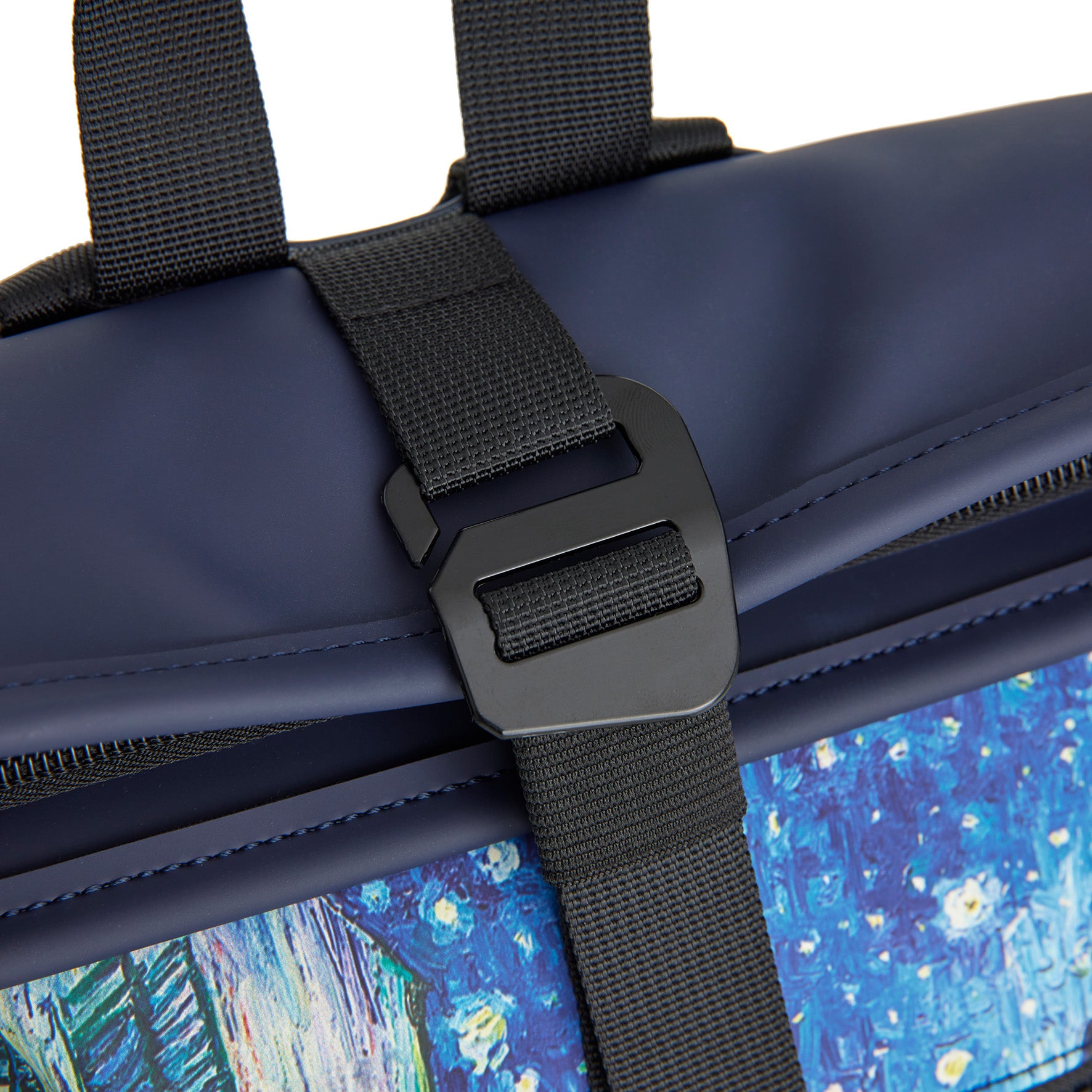 Mart Art LA Café bij Nacht Rolltop Mini Rugzak