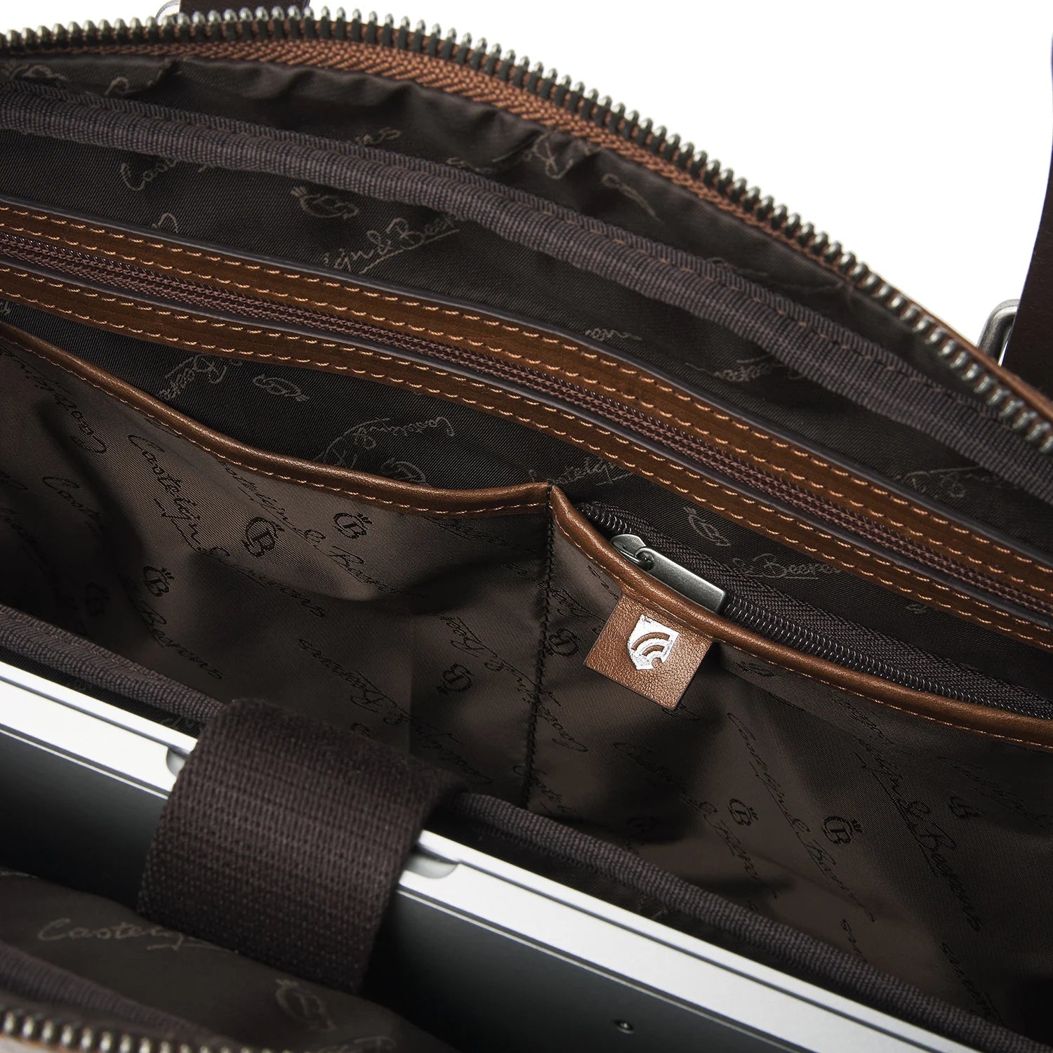 Castelijn & Beerens Rien Laptoptas 529472 Natural 15.6 Inch