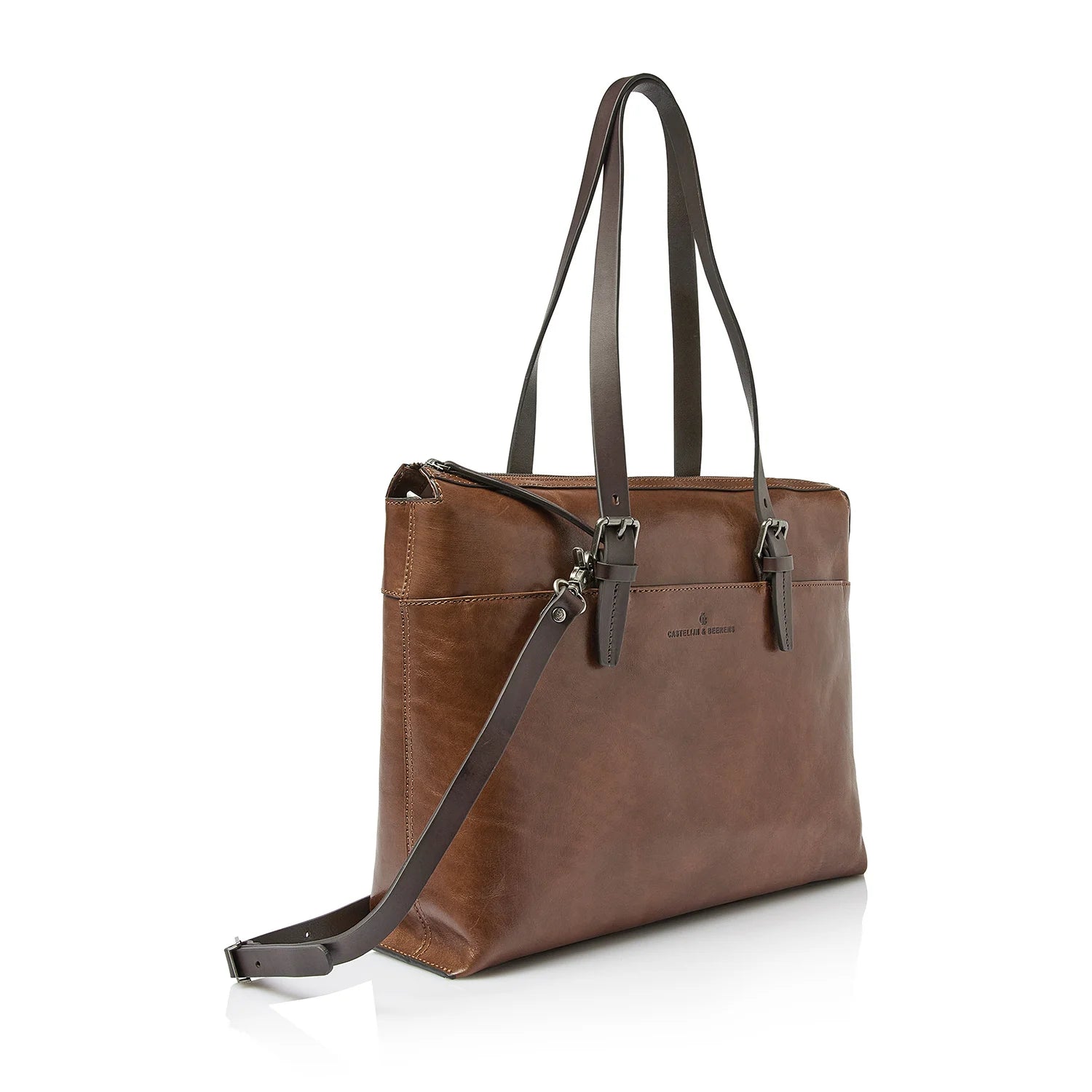 Castelijn & Beerens Rien Dameslaptoptas 529761 Natural 15.6 Inch