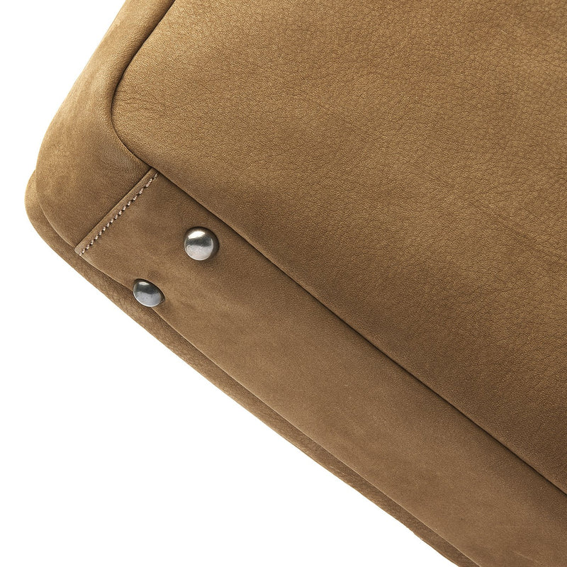 Castelijn & Beerens Nubuck Laptoptas Veneto Taupe