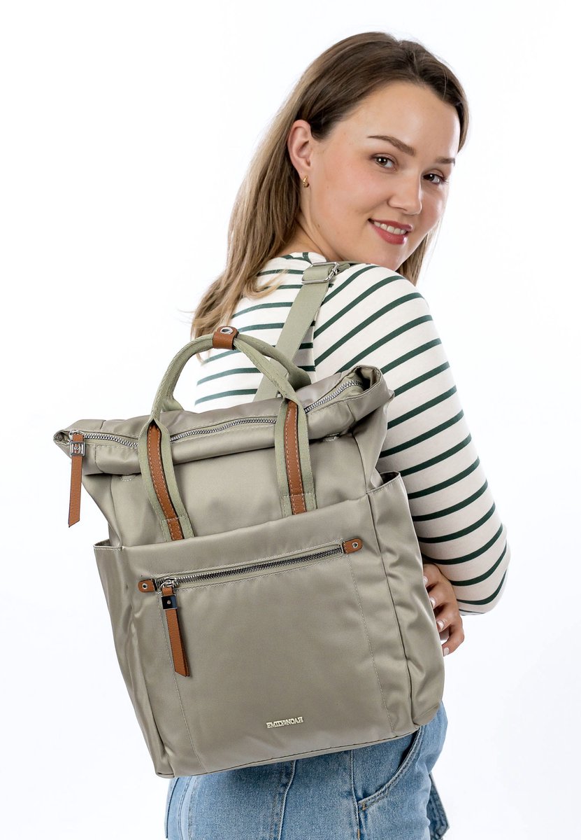 Emily & Noah Damesrugzak Khaki 65148-910