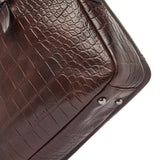 Castelijn en Beerens Limited Maison Laptoptas 15.6" Mocca Croco 80 9473MO