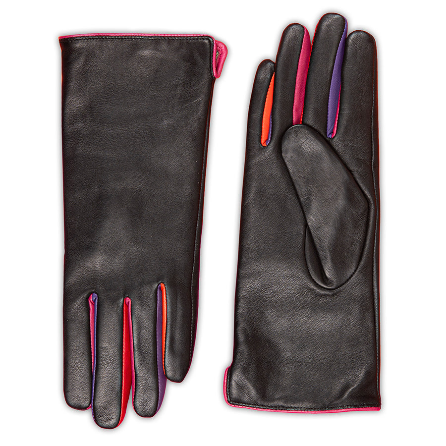 Mywalit handschoenen long 893-47 Black Sangria Maat 7