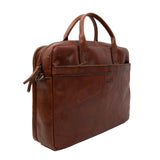 Beardesign Laptoptas AD43108 Cognac