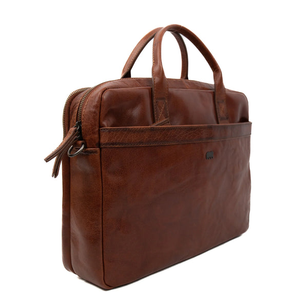 Beardesign Laptoptas AD43108 Cognac