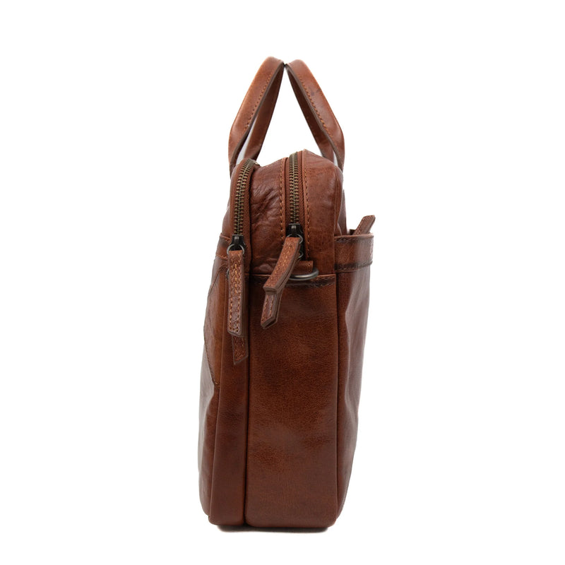 Beardesign Laptoptas AD43108 Cognac