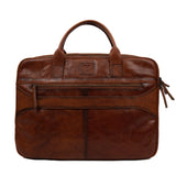 Beardesign Laptoptas AD43108 Cognac