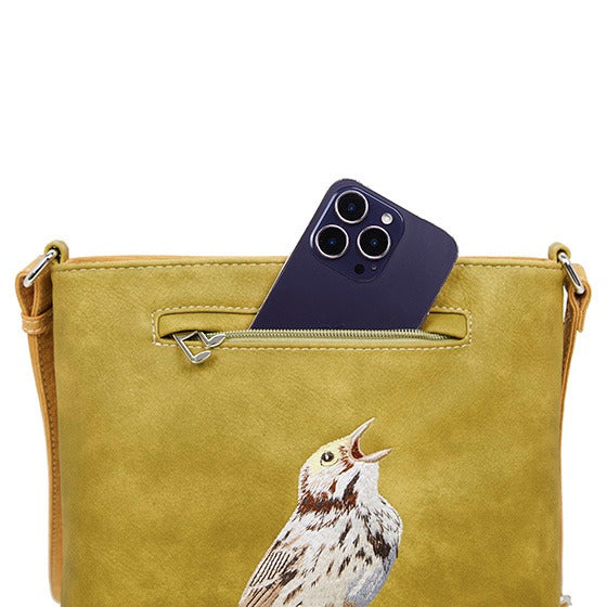 HIDIHI Appetizer schoudertas Okergeel