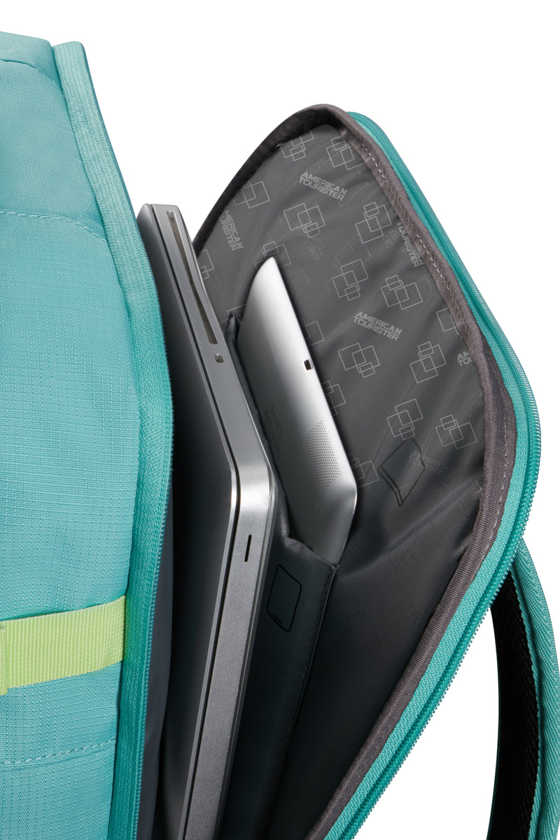 American Tourister Underseater Take2Cabin S/M Dusty Turquoise/Lime 40 x 30 x 20