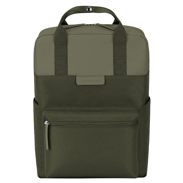 Kapten & Son Bergen Forrest Green 13Inch Rugtas