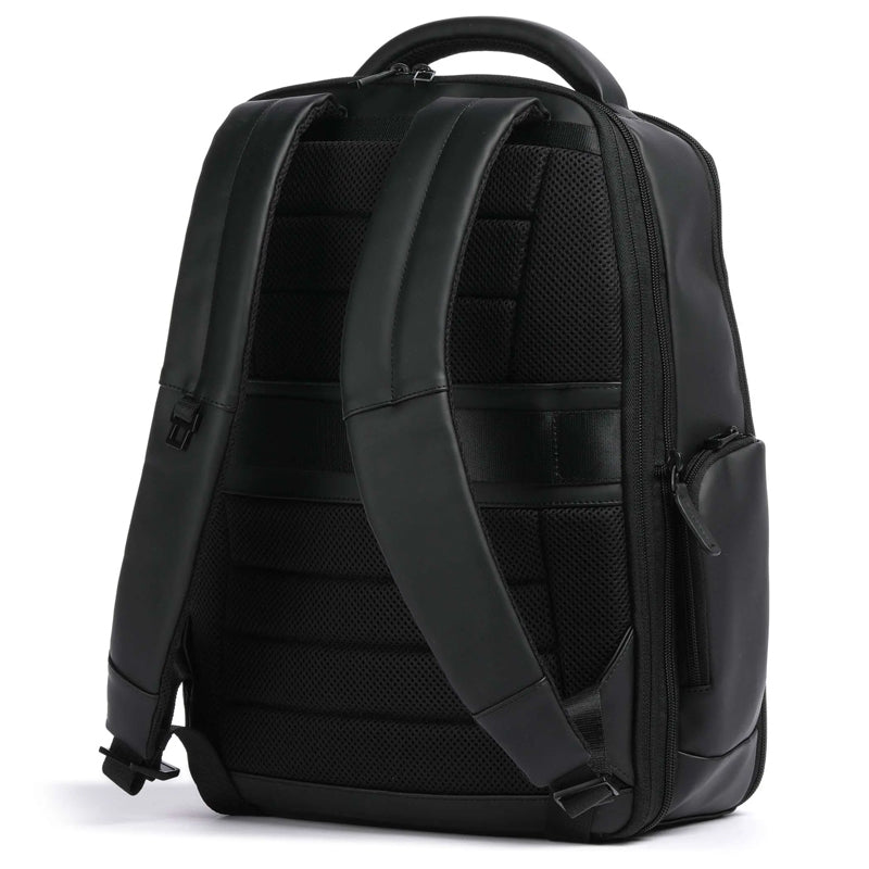 Piquadro CA6239W129W Waterafstotende laptop Rugtas Zwart 15.6"