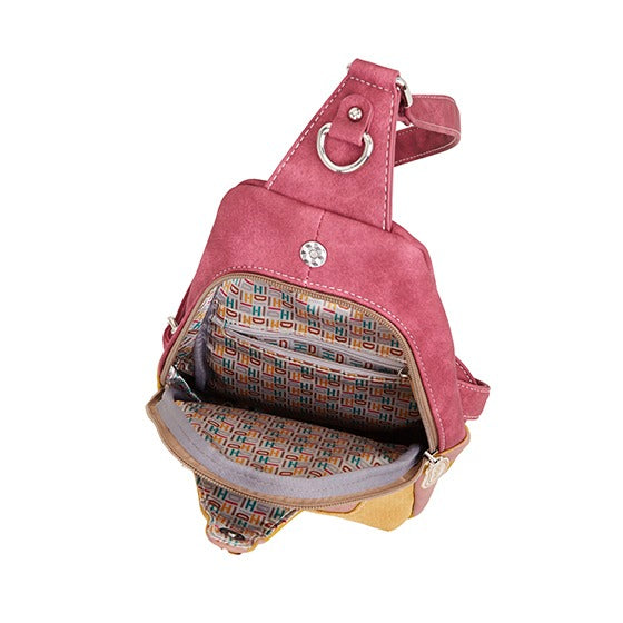 HIDIHI Slingbag Rugtas Carol CL21 Roze