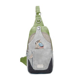 HIDIHI Slingbag Rugtas Carol CL23 Grijs- Groen