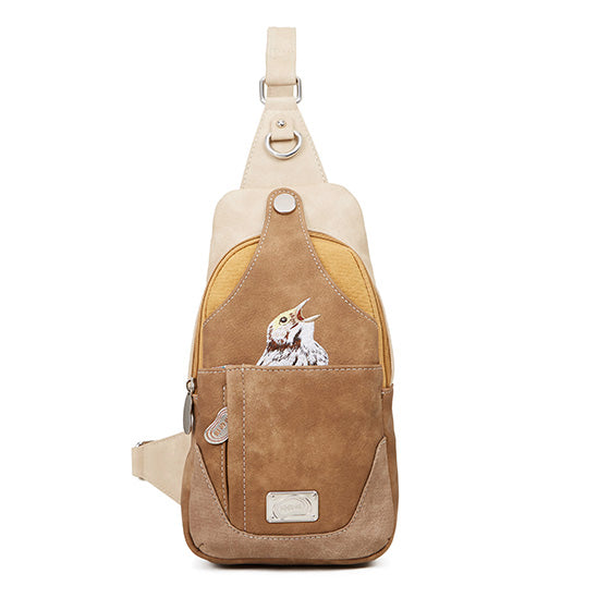 HIDIHI Slingbag Rugtas Carol CL24 Bruin