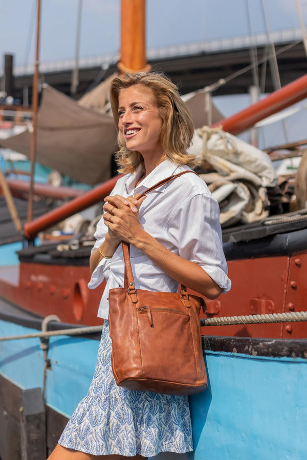 Bear Design CL40273 Cognac Rugtas Sandy