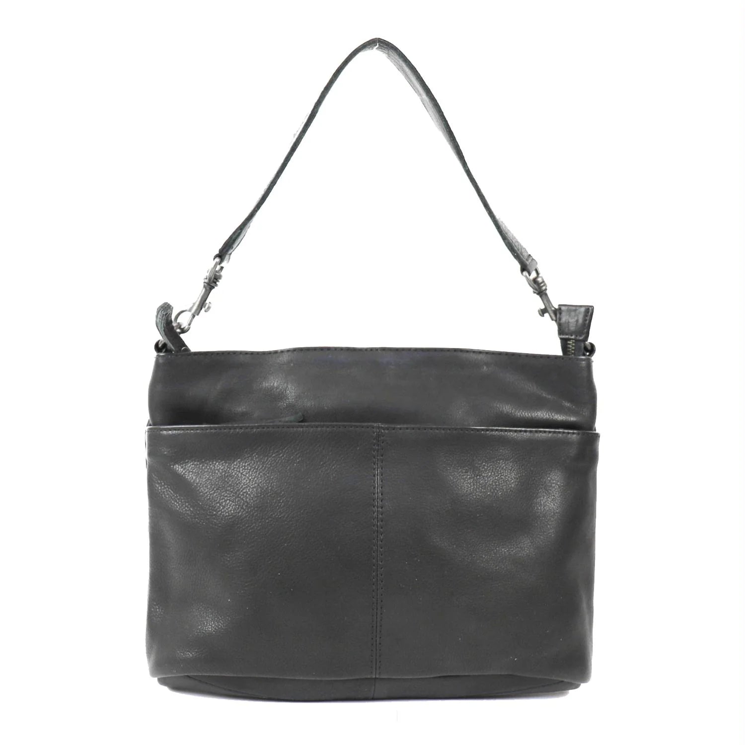 Beardesign Hand/schoudertas CP1536 Zwart Angelica