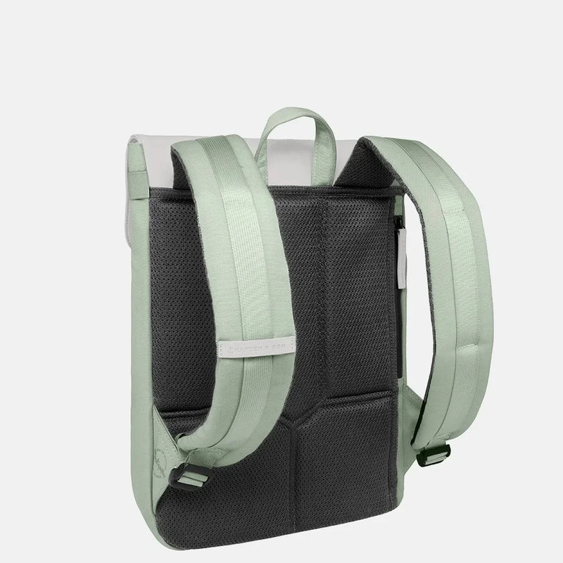 Kapten & Son Fyn Muted Mint Sprinkled 14Inch Laptop Rugtas