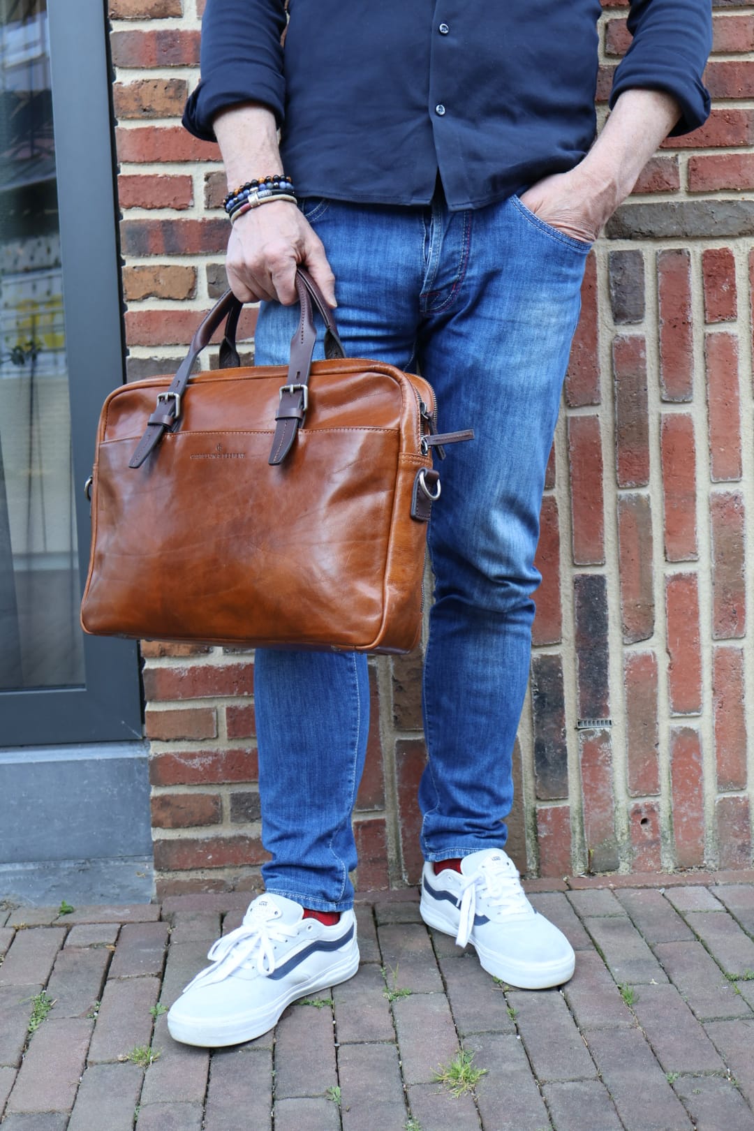 Castelijn & Beerens Rien Laptoptas 529473 Natural 15.6 Inch