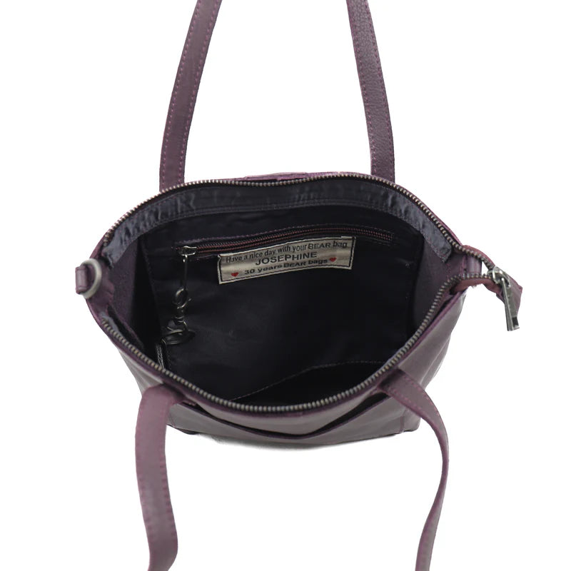 Beardesign Hand/schoudertas CP2782 Josephine plum
