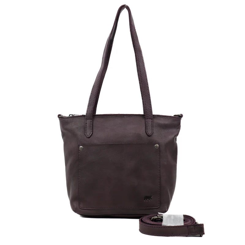 Beardesign Hand/schoudertas CP2782 Josephine plum