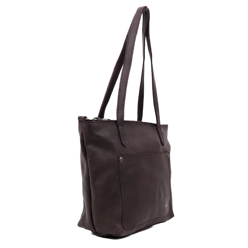 Beardesign Hand/schoudertas CP2782 Josephine plum