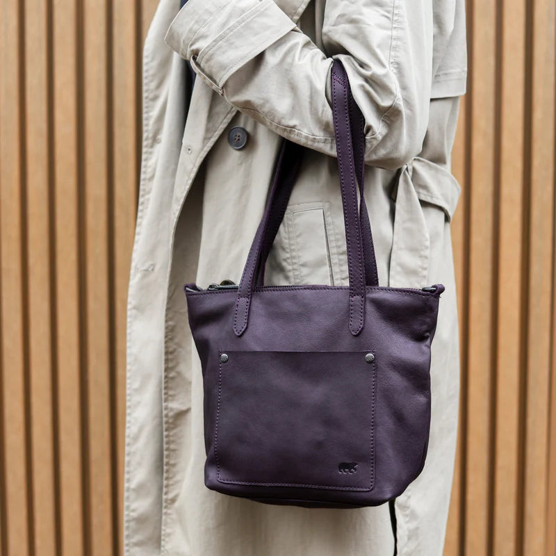Beardesign Hand/schoudertas CP2782 Josephine plum