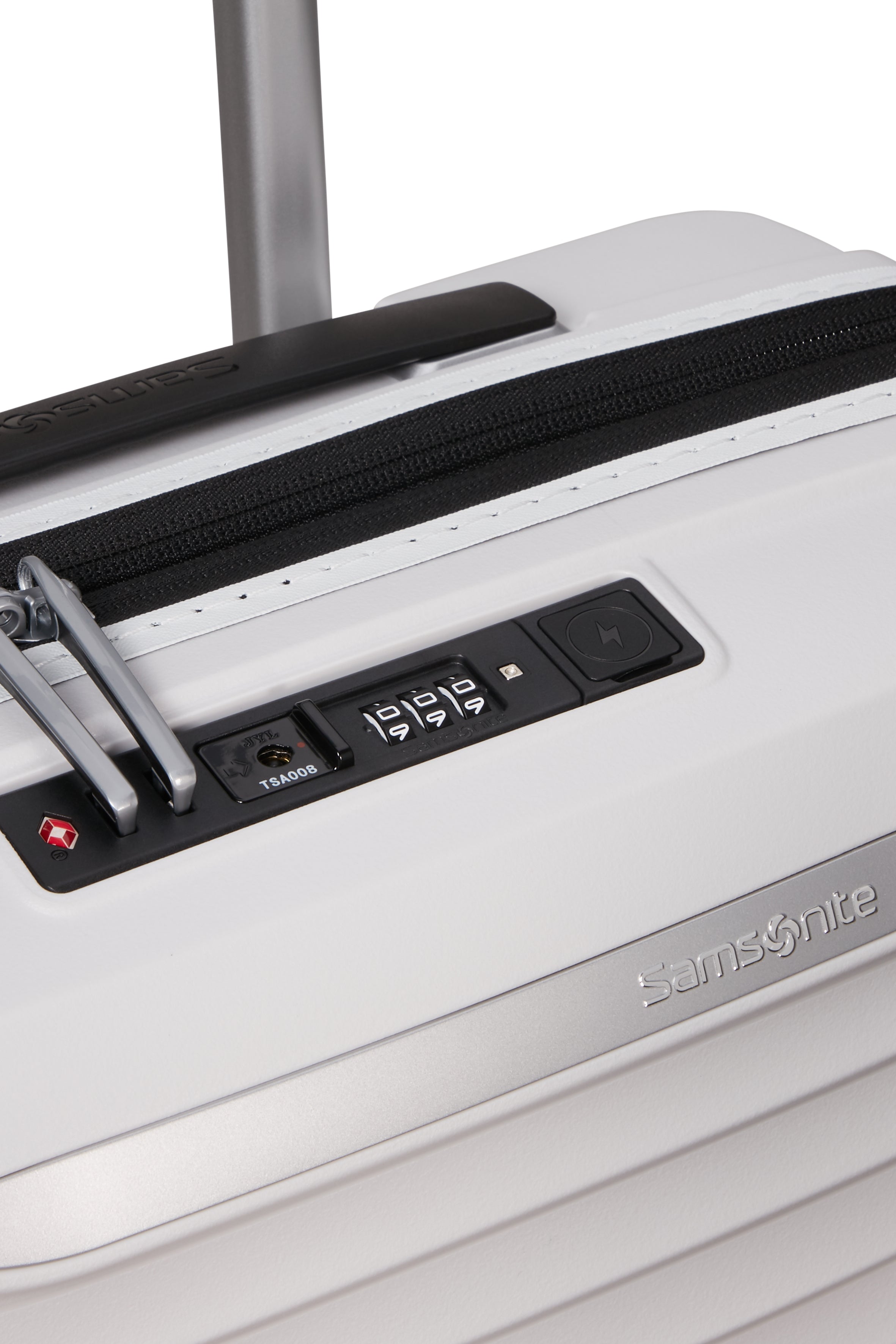 Samsonite Upscape Cloud White Spinner 55CM