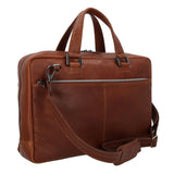 Plevier Bill 210-3 Cognac 16 Inch Laptoptas