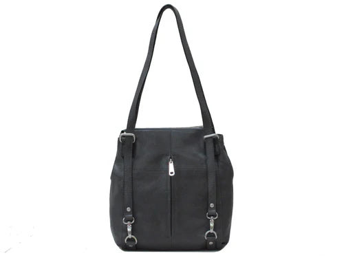 GiGi Fratelli Dames rugtas/schoudertas ROM0064 Black