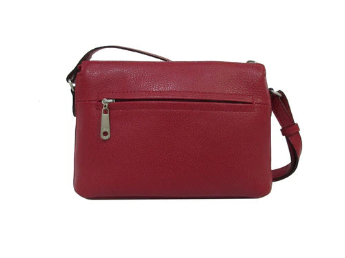 GiGi Fratelli Dames schoudertas ROM0105 Red