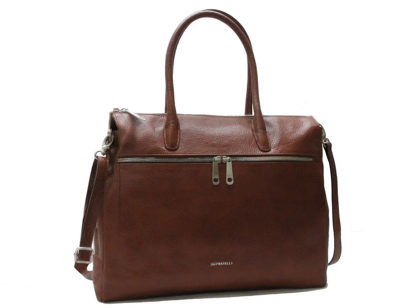 GiGi Fratelli Dames laptoptas 15" ROM8006 Brandy