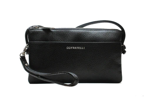 GiGi Fratelli Dames crossbody tas ROM9007 Black