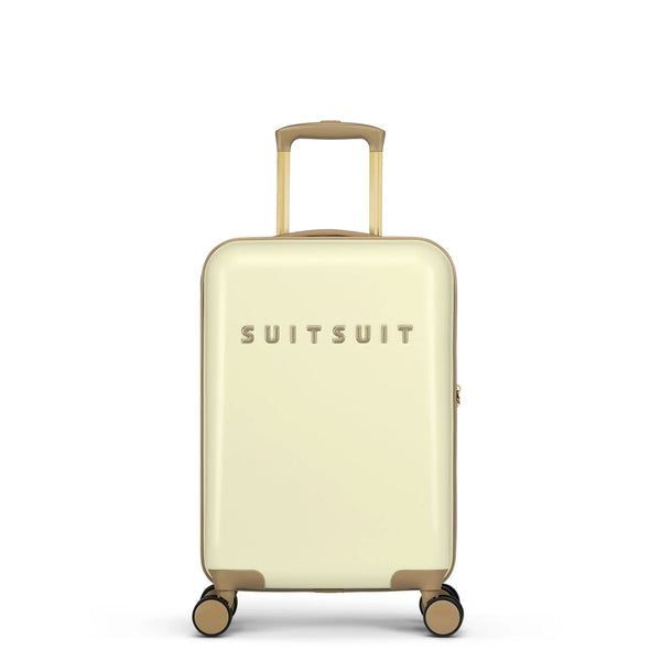 Suitsuit Fusion handbagage trolley 55CM Dusty Yellow