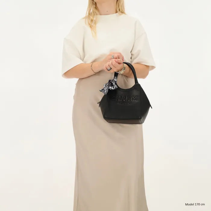 Charm London Bond Street Handtas Zwart W01594 001