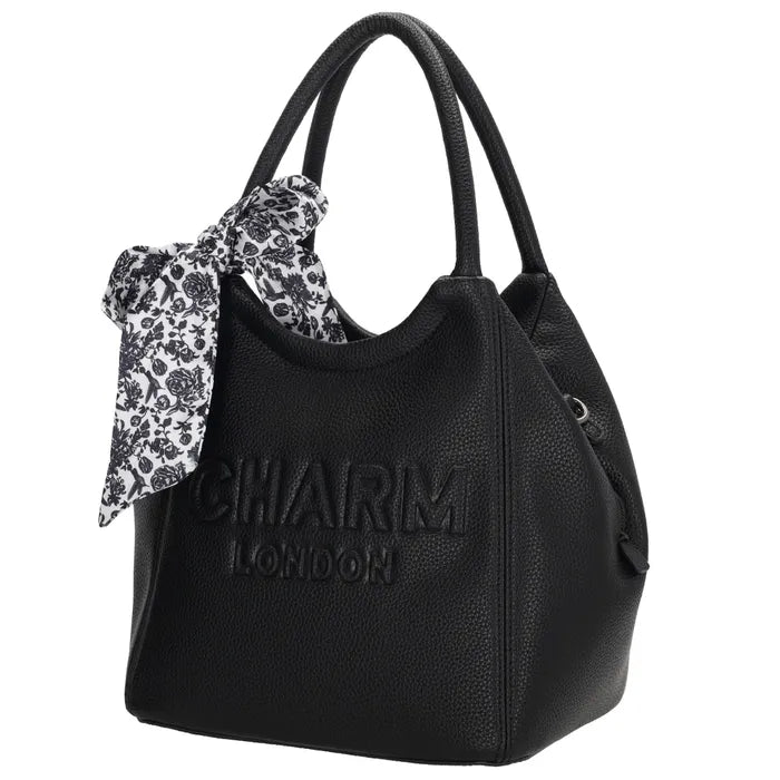 Charm London Bond Street Handtas Zwart W01595 001