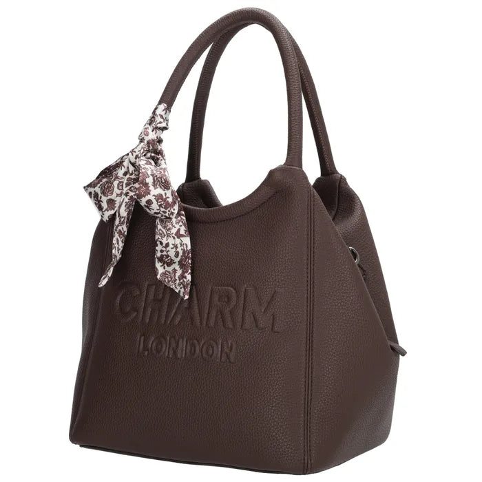 Charm London Bond Street Handtas Donker bruin W01595 097