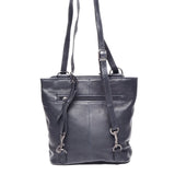 Berba leren convertible rugzak lucca 335-967-07 navy