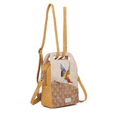 HIDIHI Rugtas/schoudertas Zzzerenade Beige/Cognac/Geel ZZ04