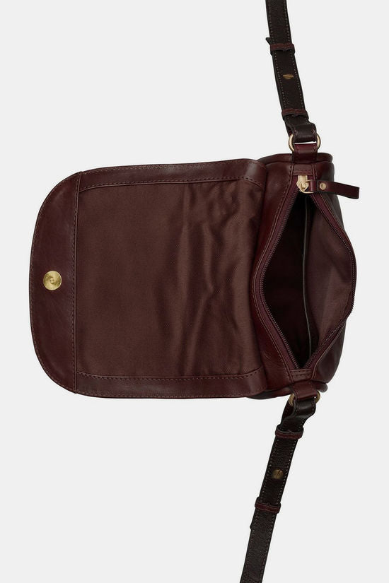 Vintage Veda Satchel Bag Cherry