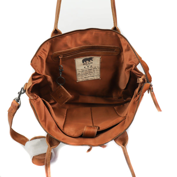 Beardesign Dames Laptoptas CP1657 Cognac