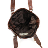 Beardesign Hand/schoudertas SL 2405 Tygo Bruin/stripe