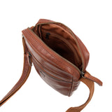 Beardesign Schoudertas Tobias Cognac AD 43104