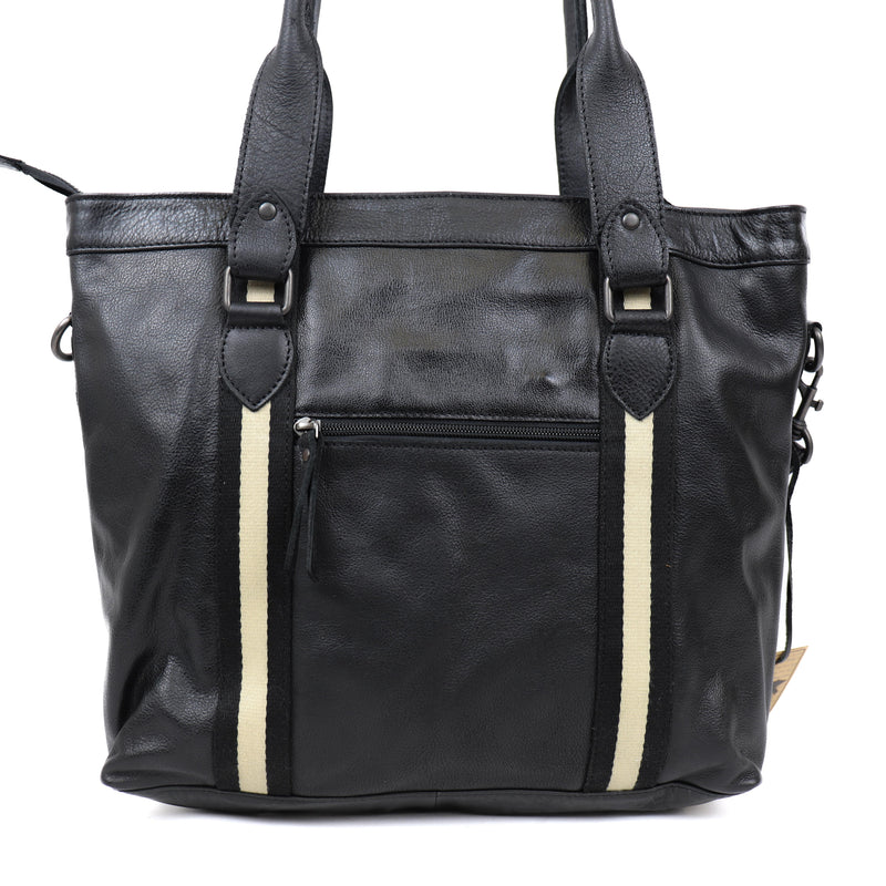 Beardesign Hand/schoudertas SL 2405 Tygo Zwart/stripe