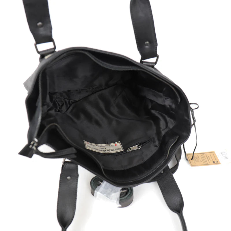 Beardesign Hand/schoudertas SL 2405 Tygo Zwart/stripe