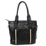 Beardesign Hand/schoudertas SL 2405 Tygo Zwart/stripe